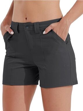 Women's Willit Brand Dark Grey Golf Shorts Size 6